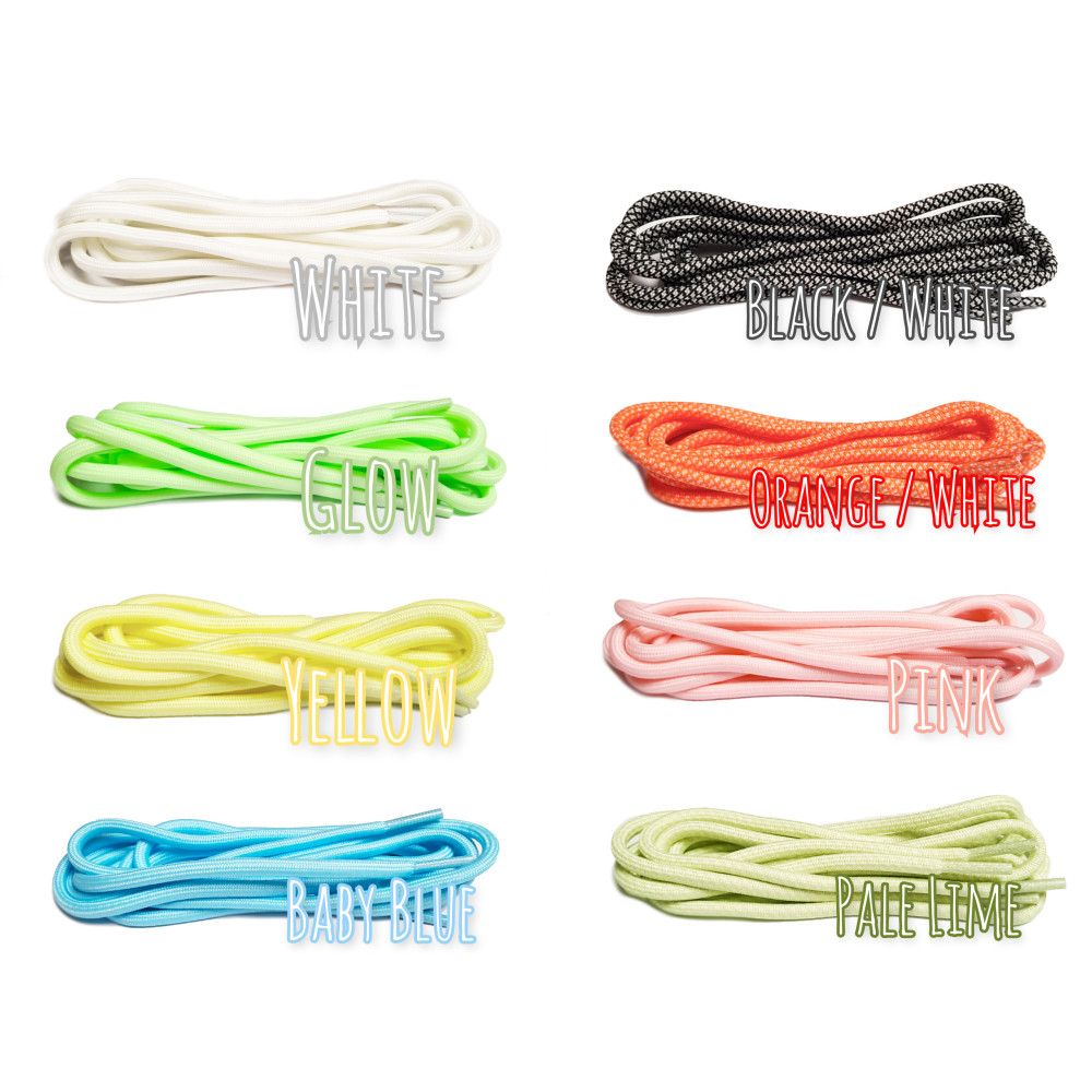 Glow In the Dark Rope Laces ( For YEEZY 350 )